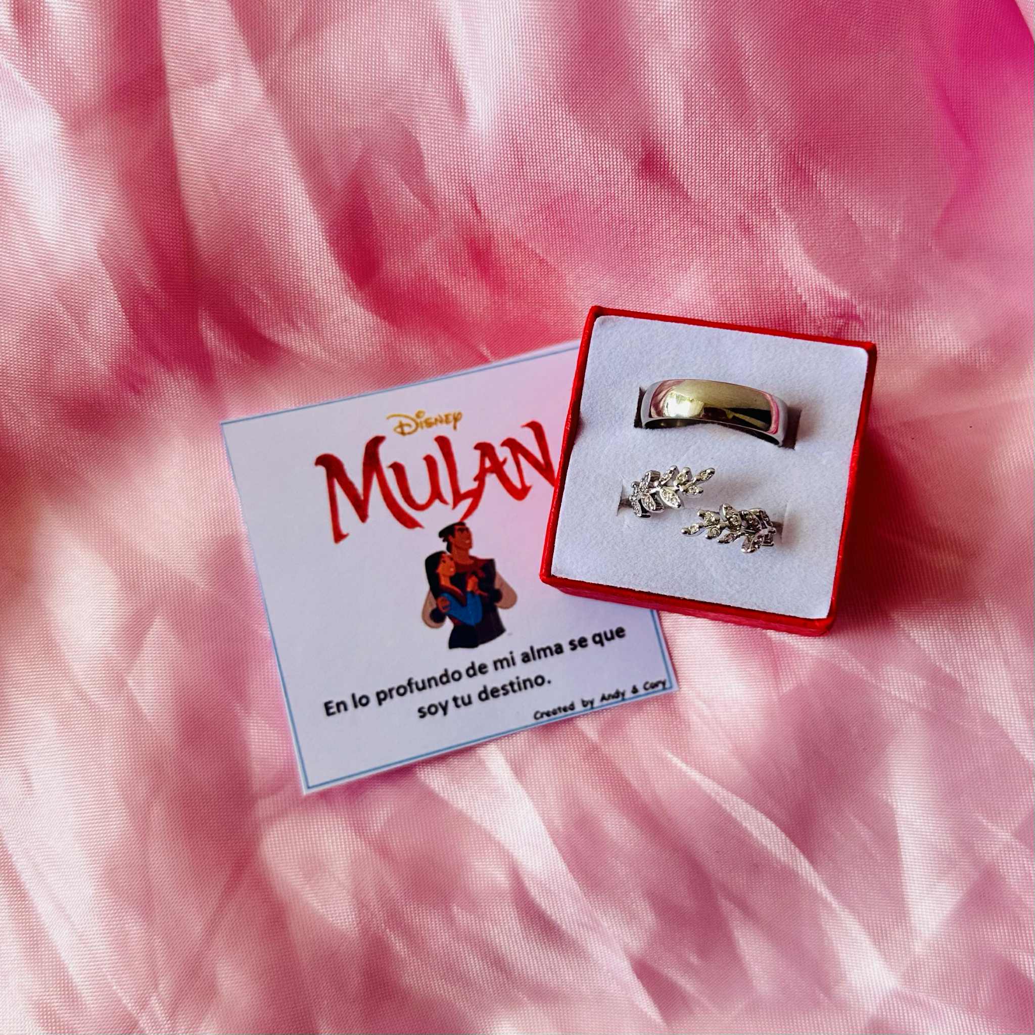 Duo de anillos mulan
