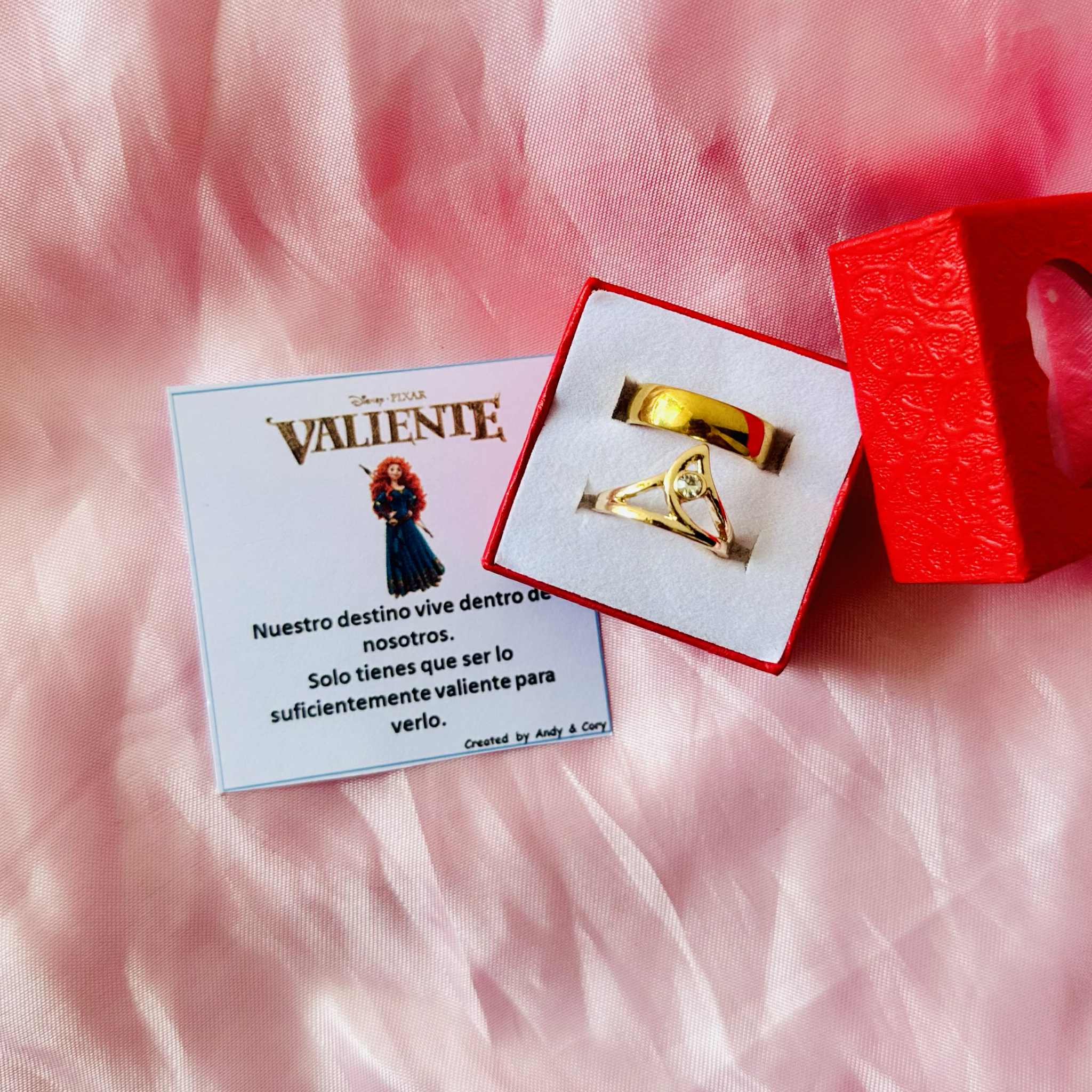 Duo de anillos valiente