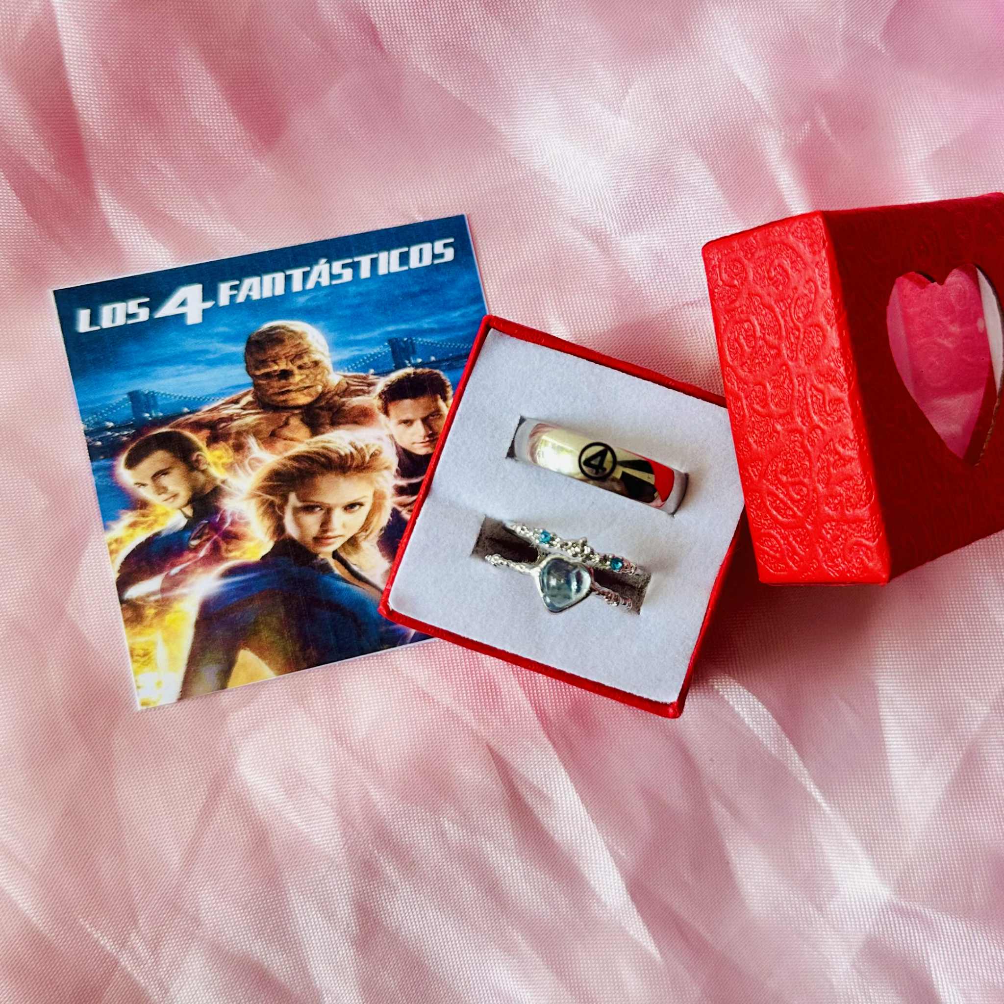Duo de anillos 4 fantasticos