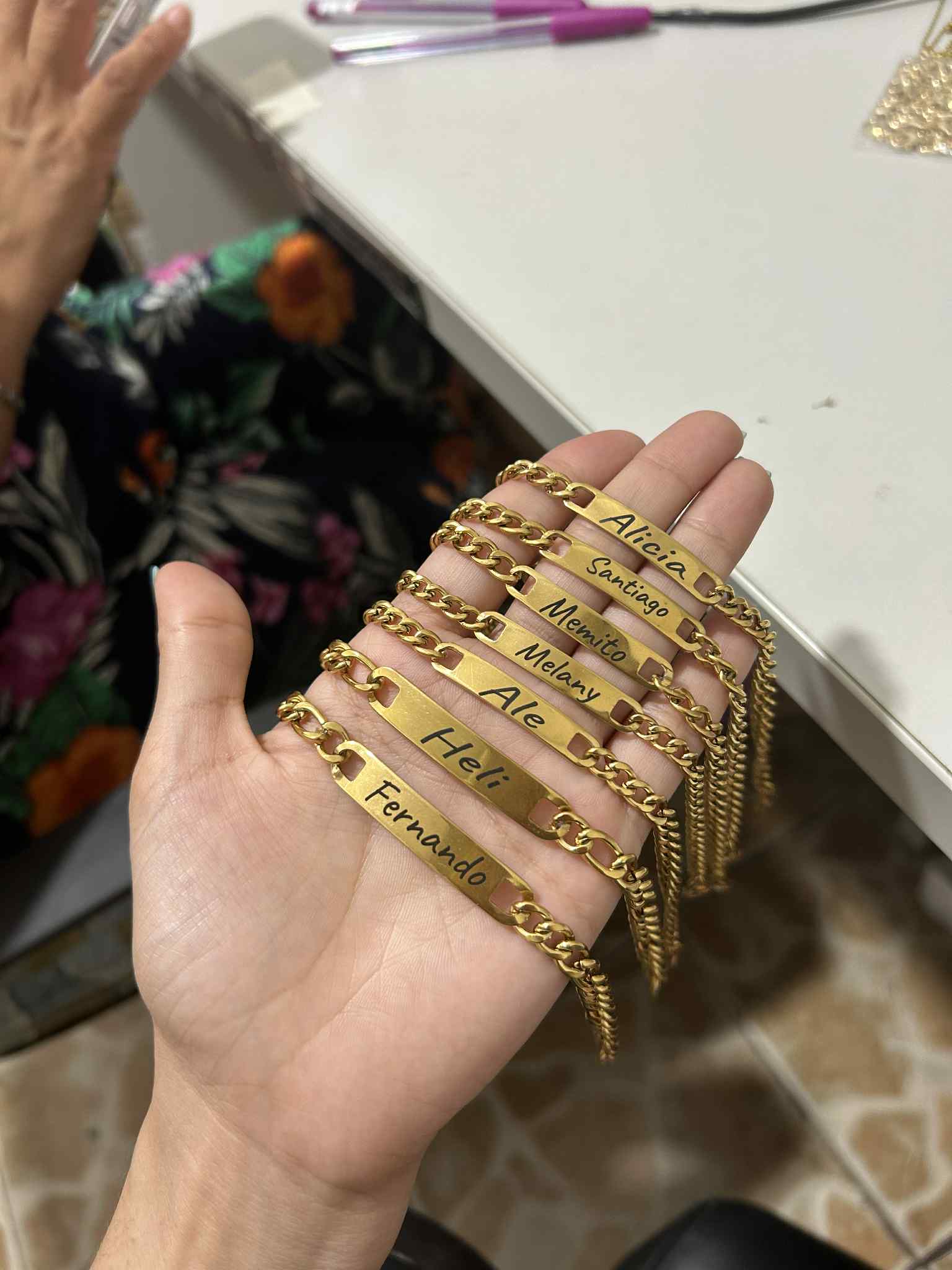 Esclava personalizada con nombre