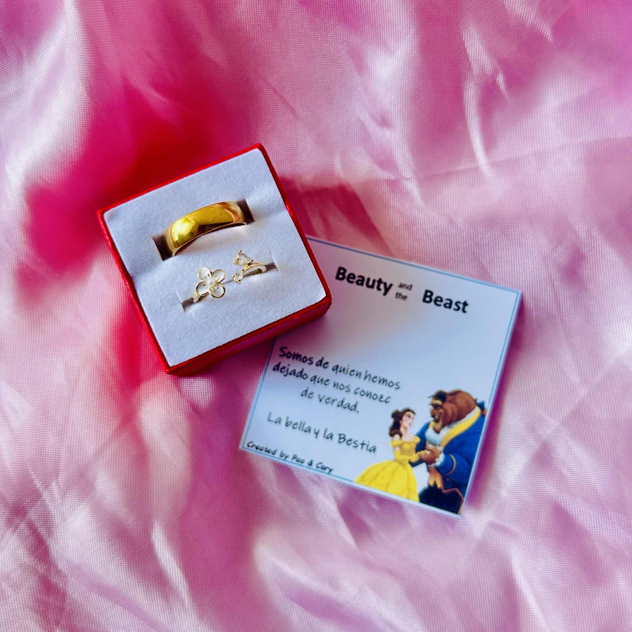 Duo de anillos bella