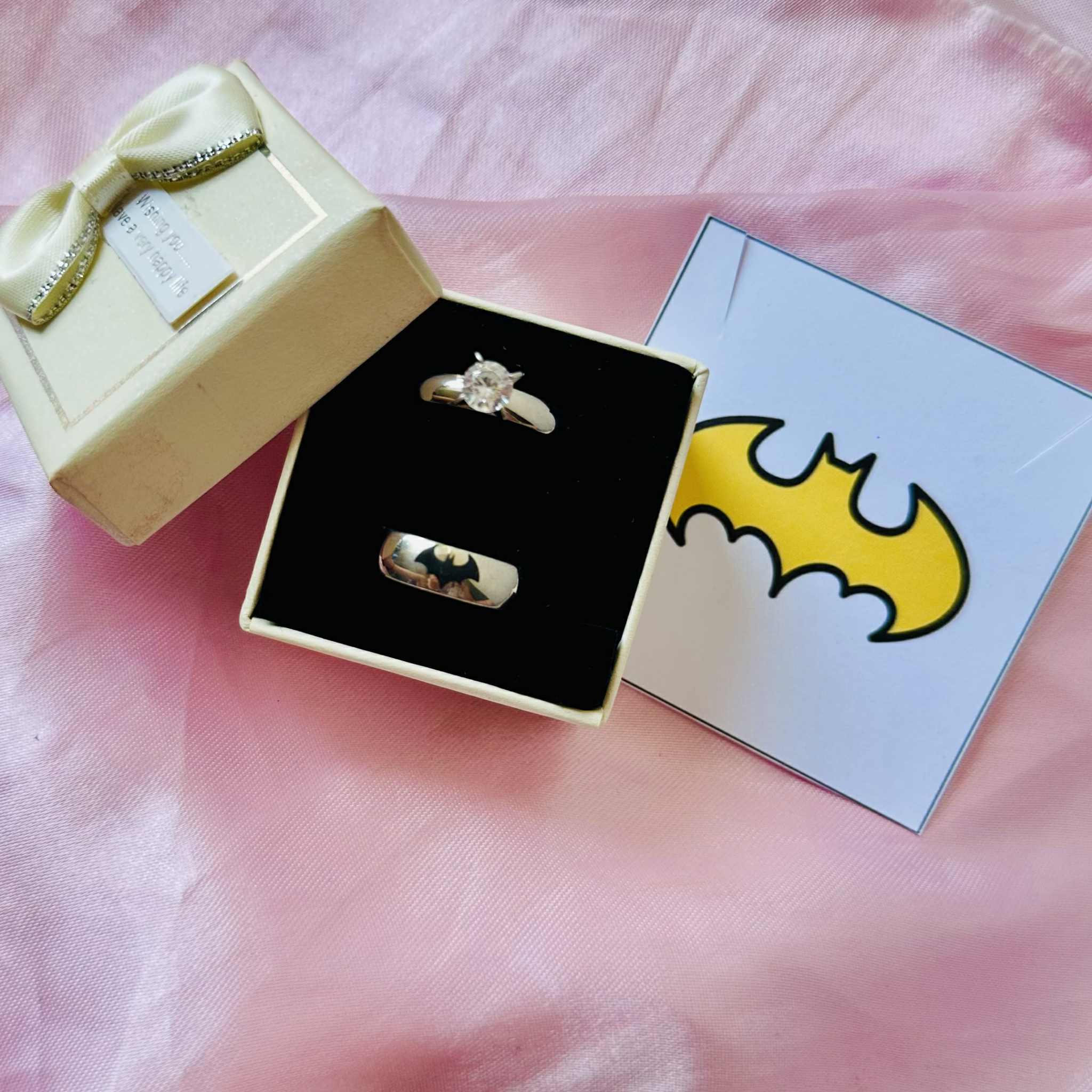 Duo de anillos batman