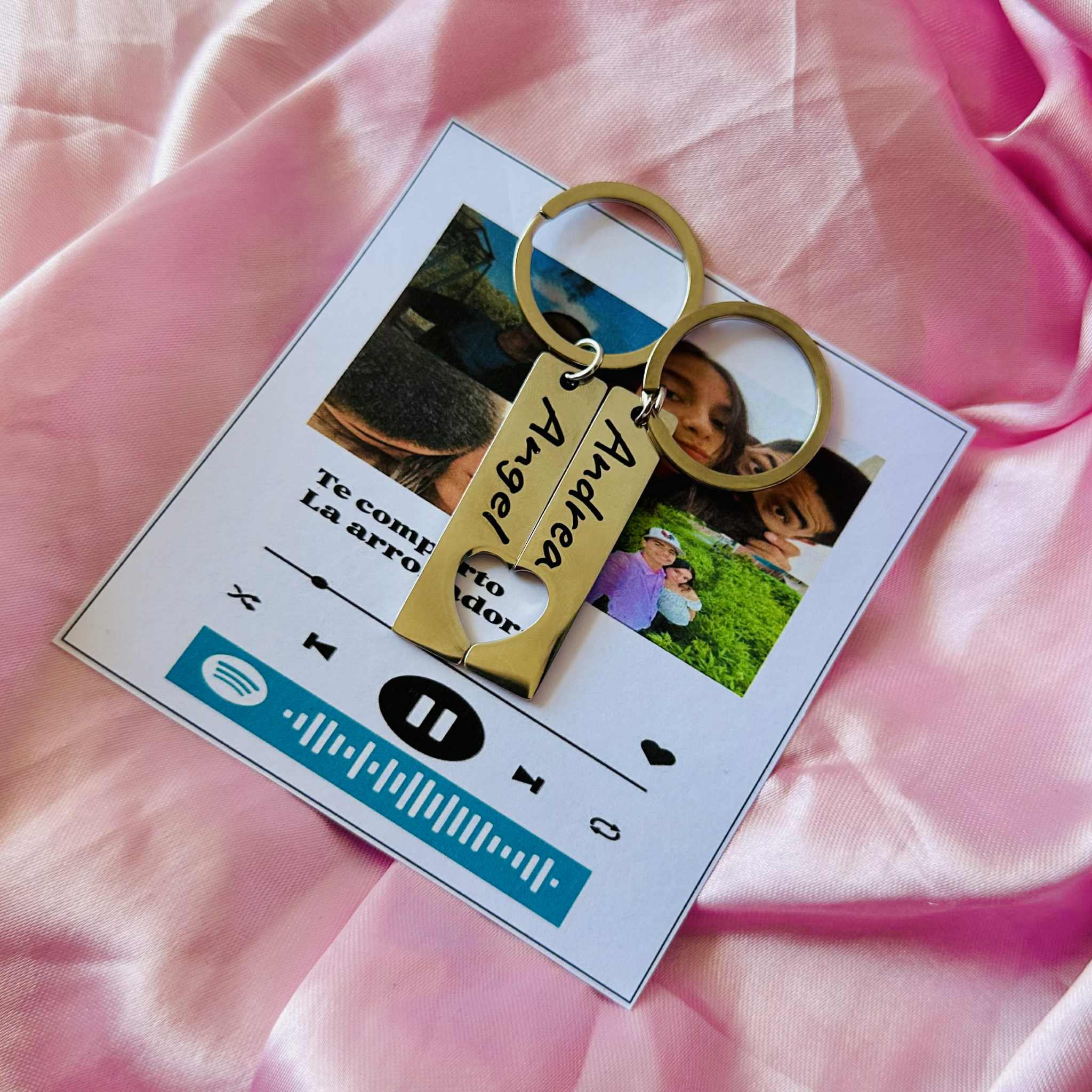 Duo de llaveros personalizados