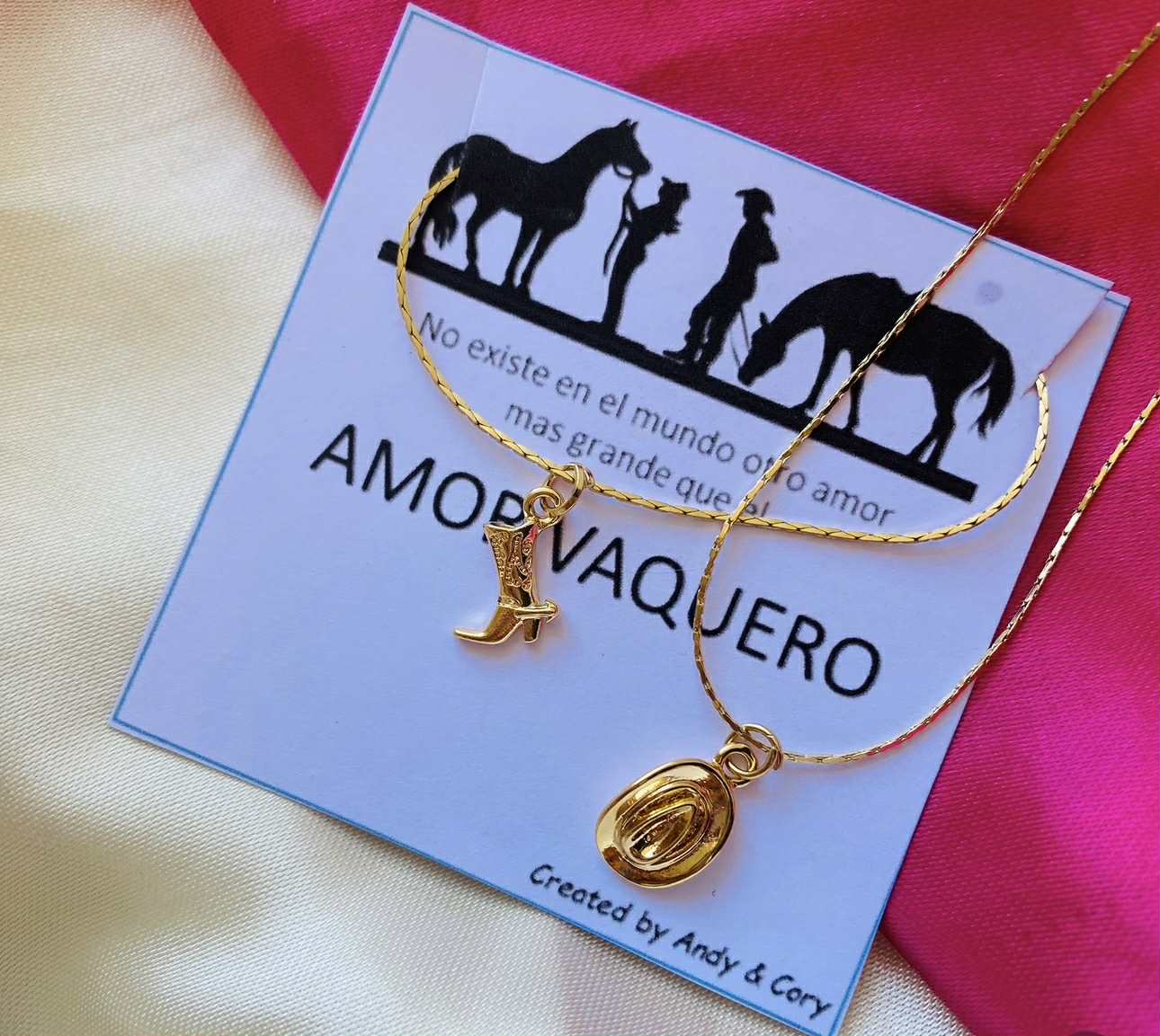 Duo de collares vaquero