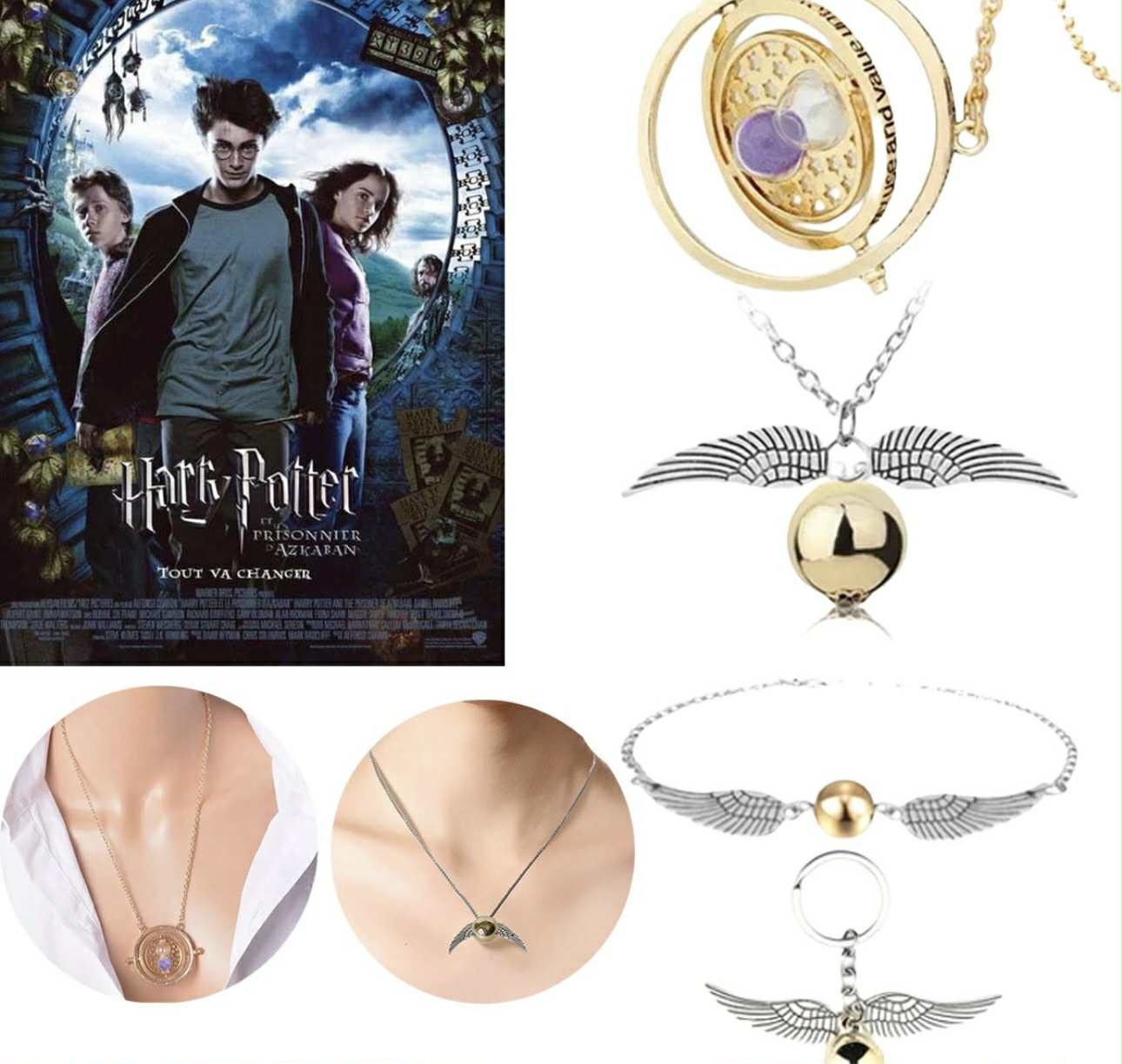 Harry potter 6 piezas