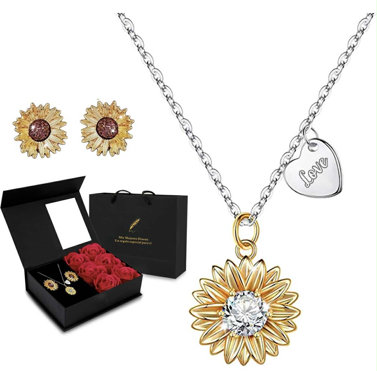 Caja collar y areres